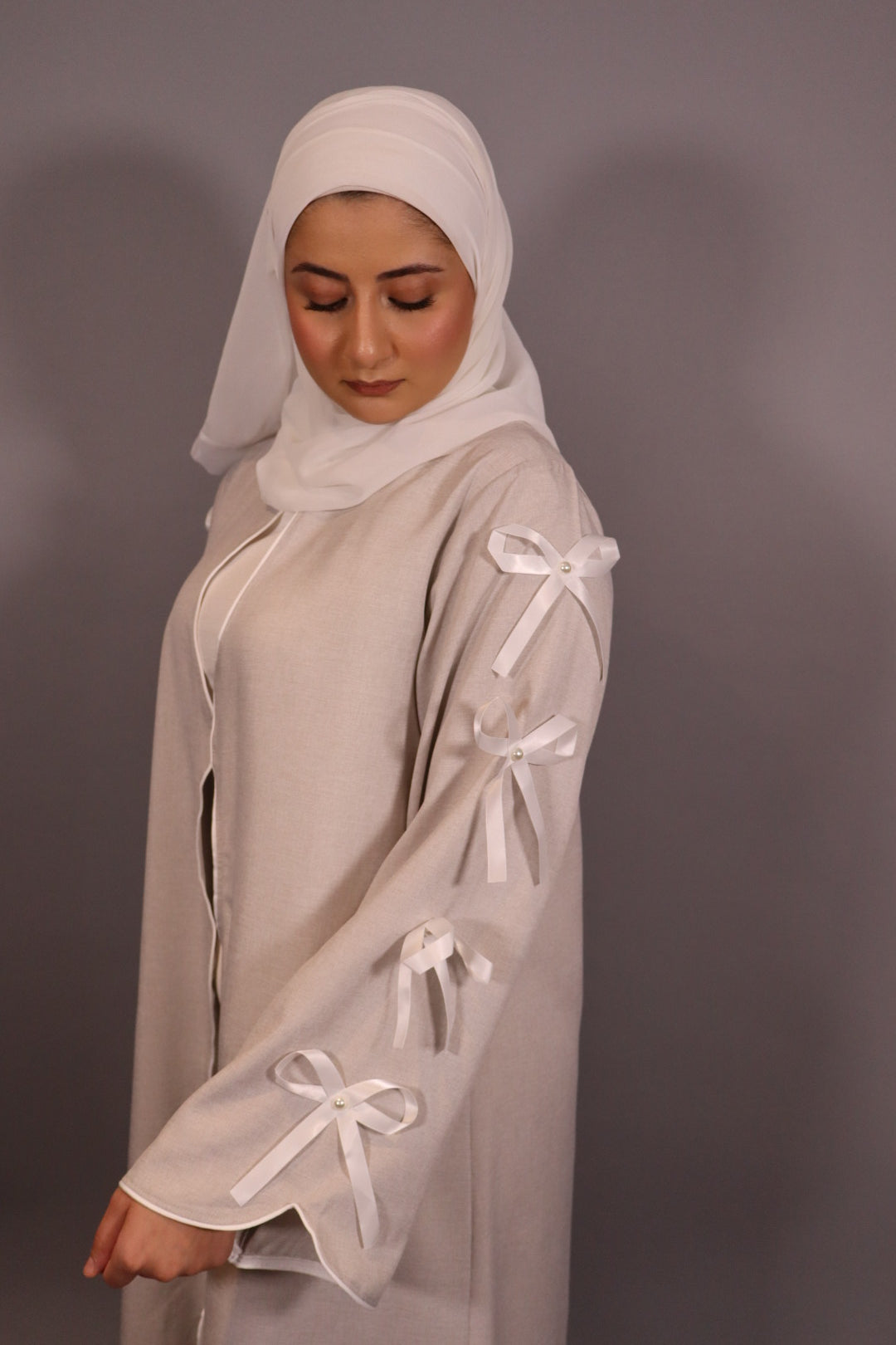 Bow Kaftan Abaya